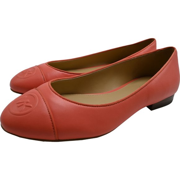 Michael Kors Women's DYLYN MK Logo Ballet Flat - Picture 1 of 5